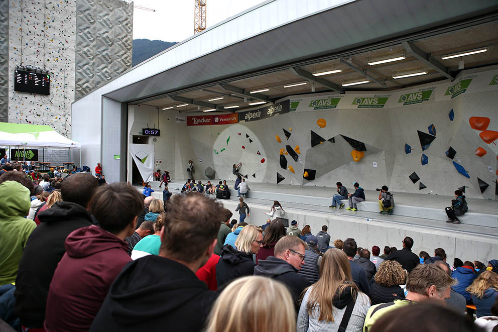 NEL CLOU DELLA EUROPEAN CUP BOULDER. ALLA VERTIKALE SI RESPIRA ARIA DA GARA