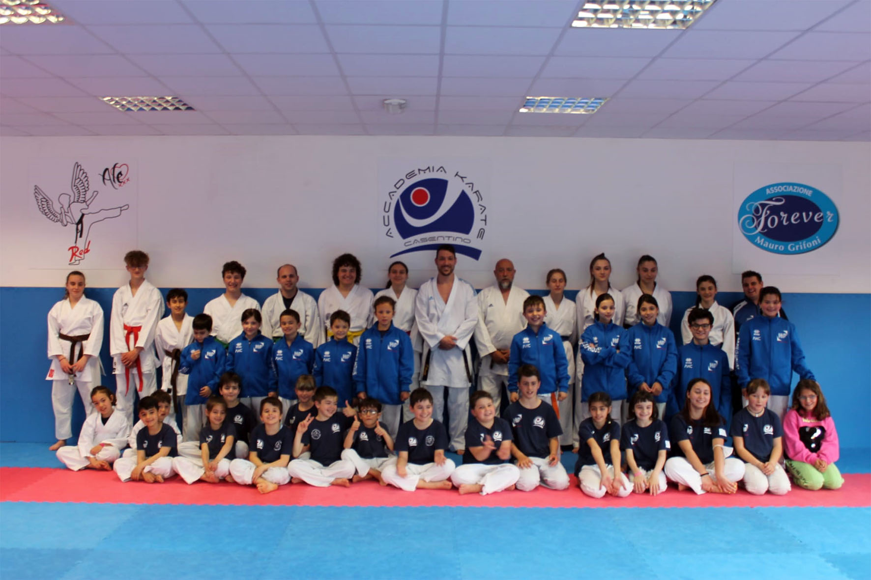 L’Accademia Karate Casentino inaugura la rinnovata palestra