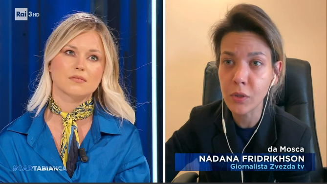 La Stampa intervista la giornalista russa Nadana Fridrikhson