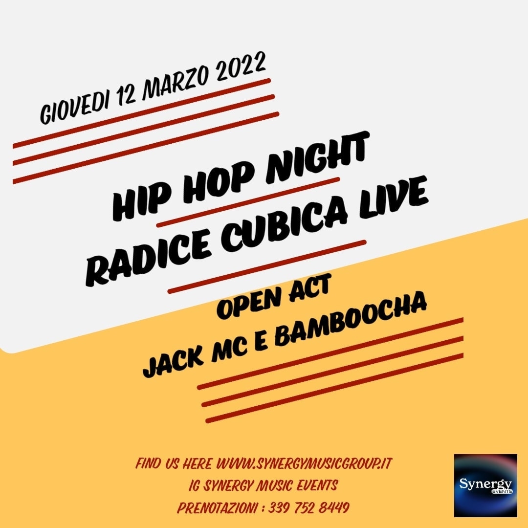 Radice cubica live al Flègo a Napoli