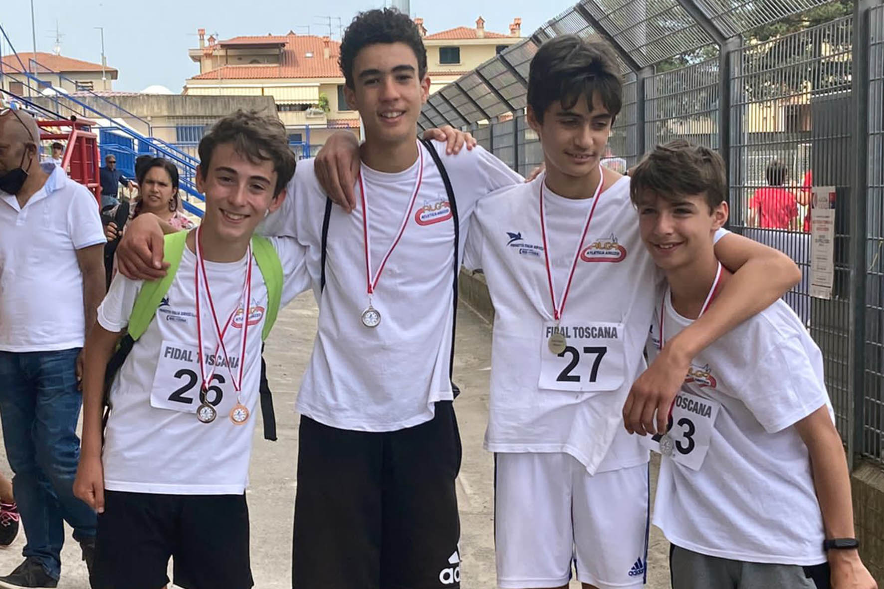 L’Alga Atletica Arezzo festeggia tre titoli regionali