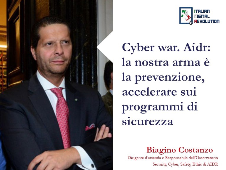 Cyber war. Aidr: la nostra arma è la prevenzione, accelerare sui programmi di sicurezza