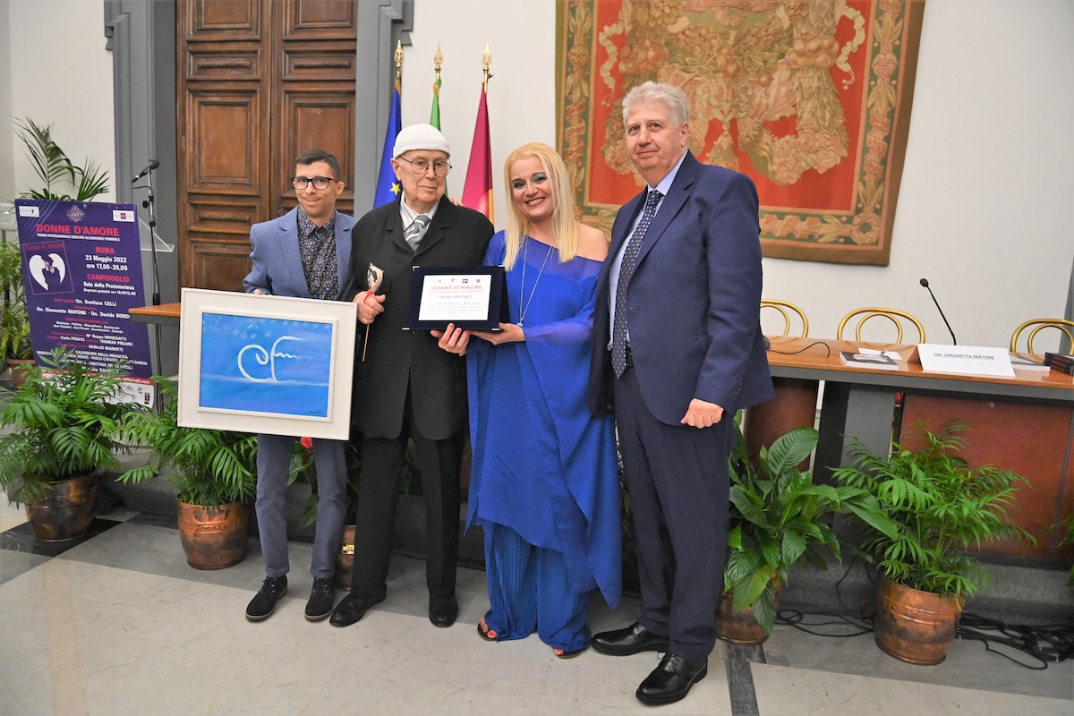 Donne d'Amore racconti e non solo, grande successo in Campidoglio per libro e premio