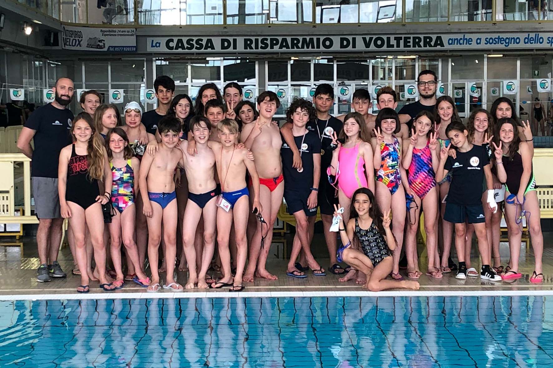 Gli Esordienti della Chimera Nuoto trionfano al trofeo “Happy Time”