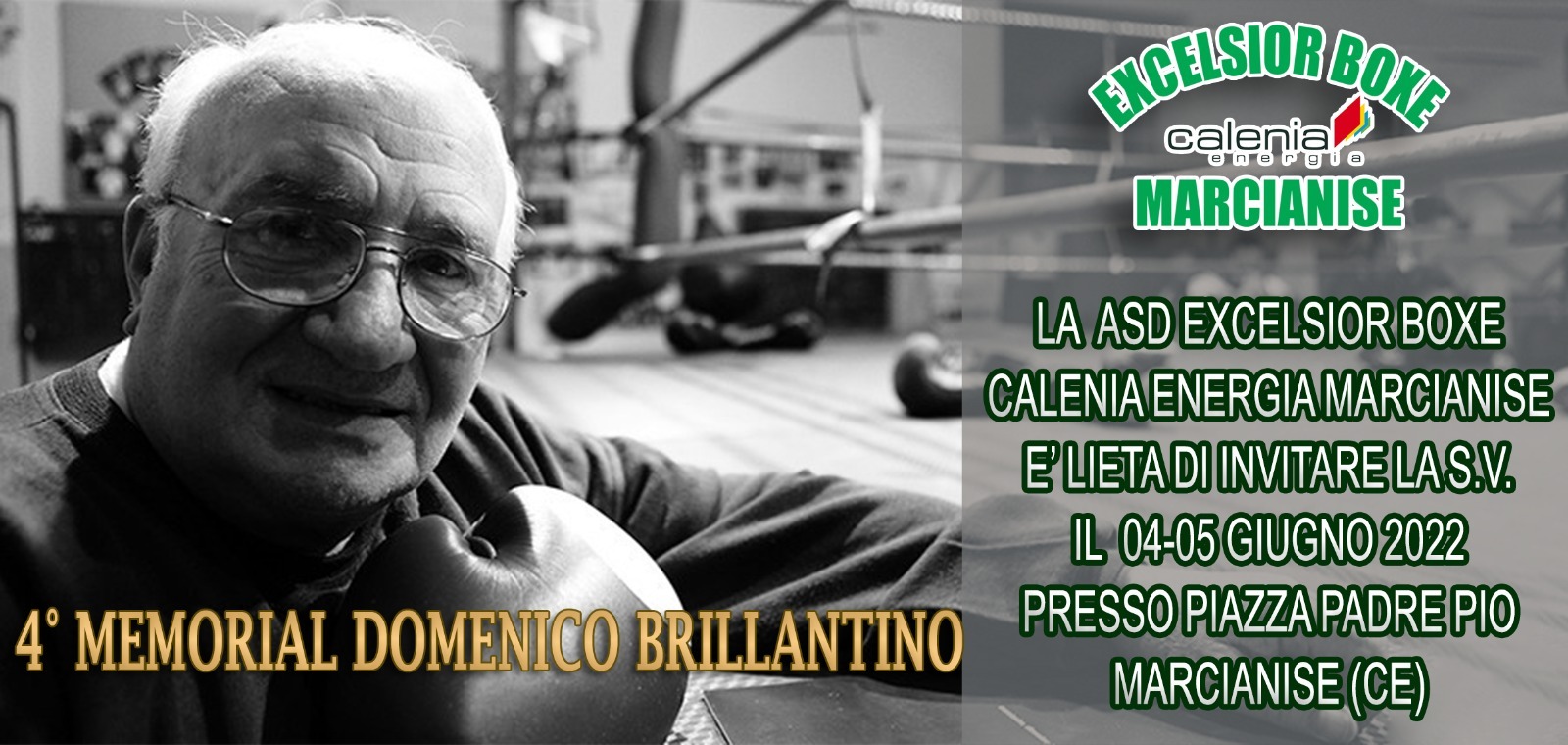 Marcianise, tutto pronto per il “4° Memorial Domenico Brillantino”