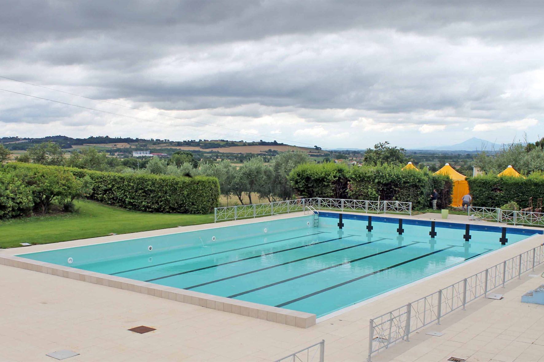 La piscina all’aperto di Foiano della Chiana pronta alla riapertura