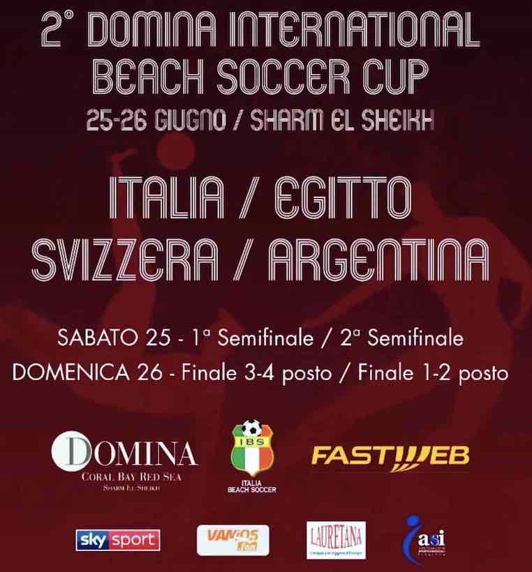    Domina Coral Bay - Sharm El Sheikh: Domina International Beach Soccer Cup, i nuovi campi da padel. E dopo lo sport ci sono i piatti dello chef stellato Ingo Möller