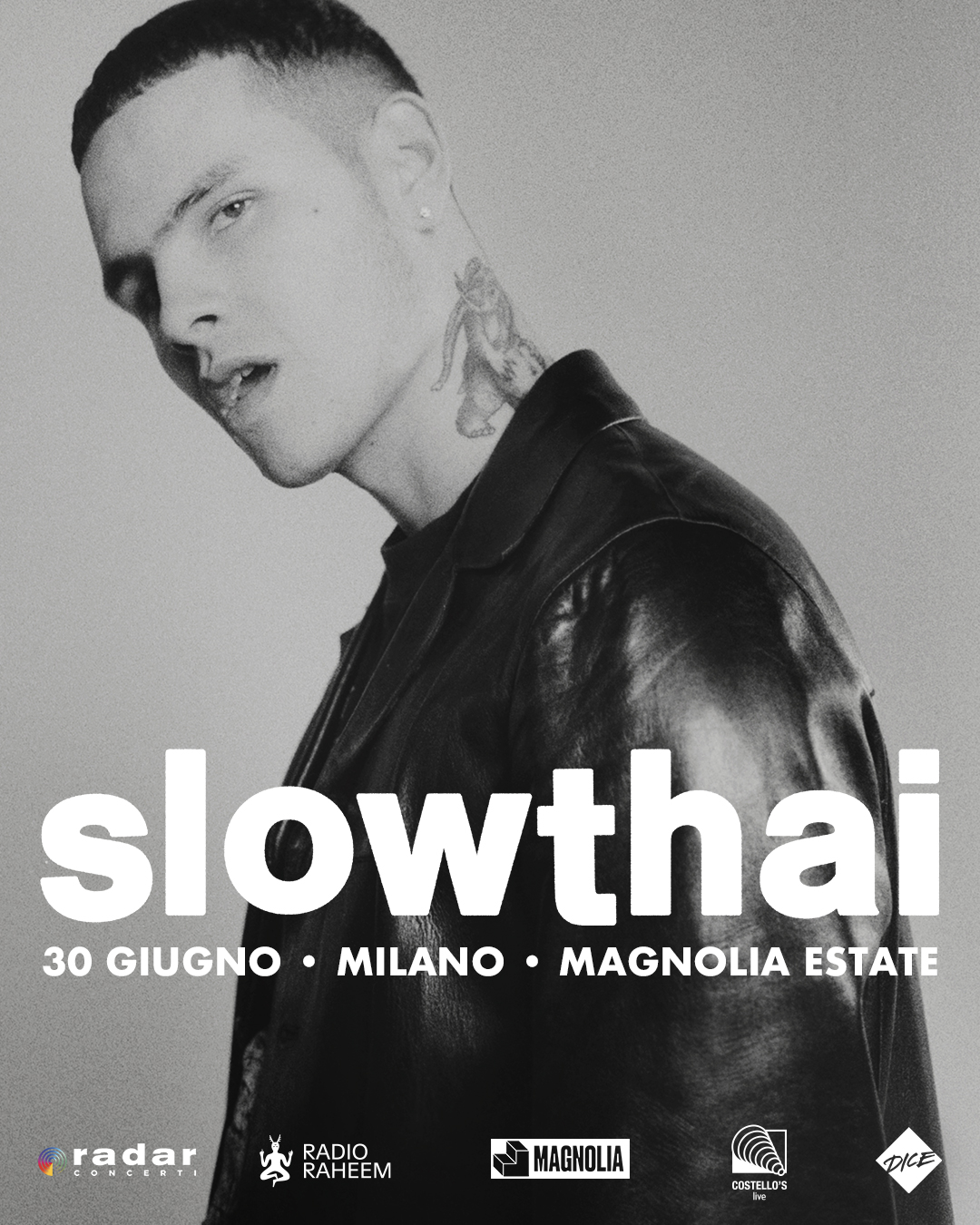 SLOWTHAI ARRIVA IN ITALIA PER PRESENTARE TYRON