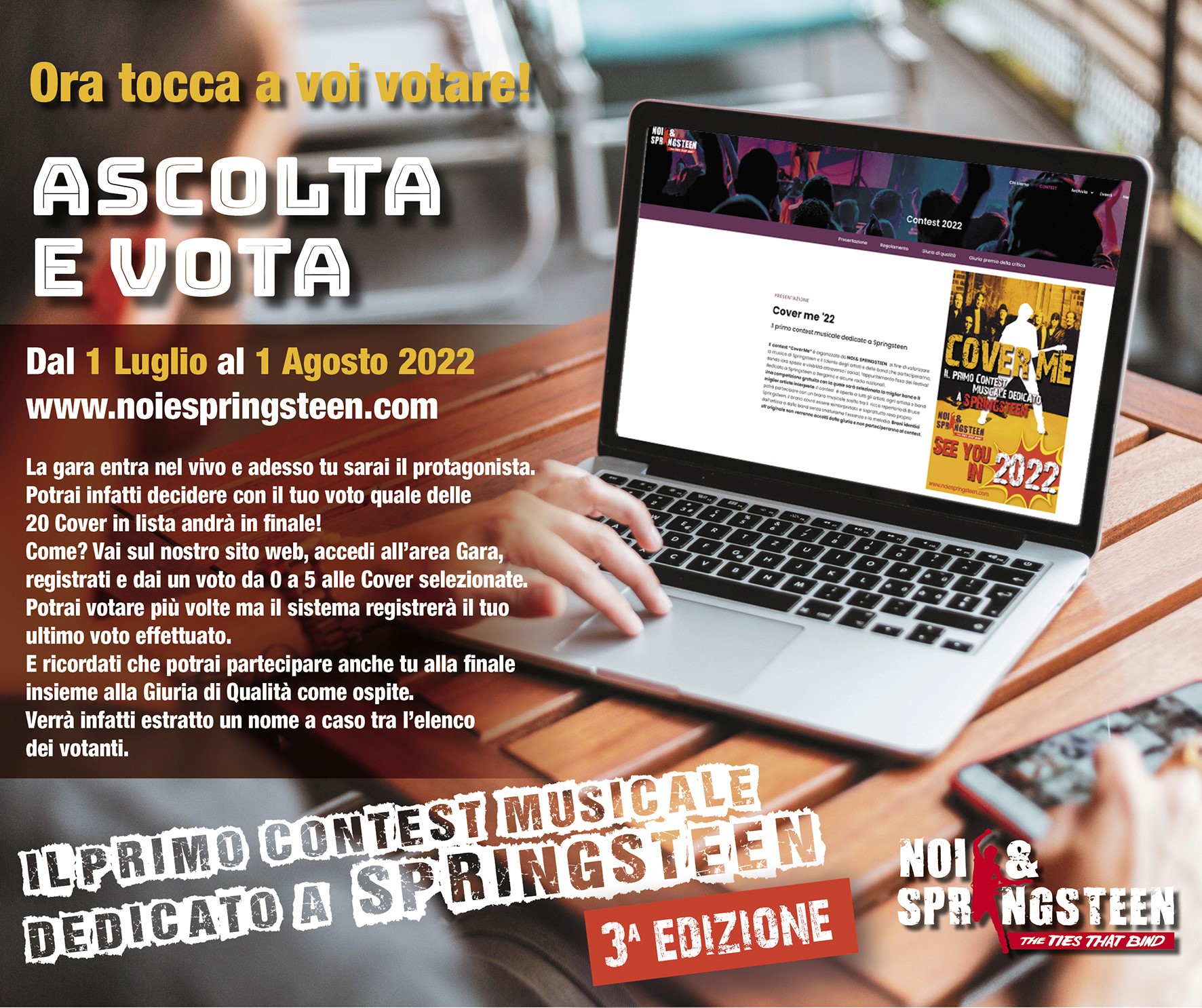 Prosegue a ritmo di Rock ‘N Roll il Contest “COVER ME” Al via oggi, 1 luglio le votazioni da casa per scegliere il proprio talento preferito tra i 20 selezionati