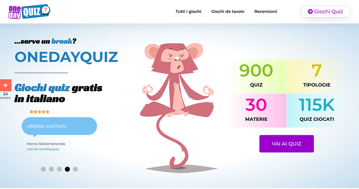 Divertirsi e imparare con i quiz online