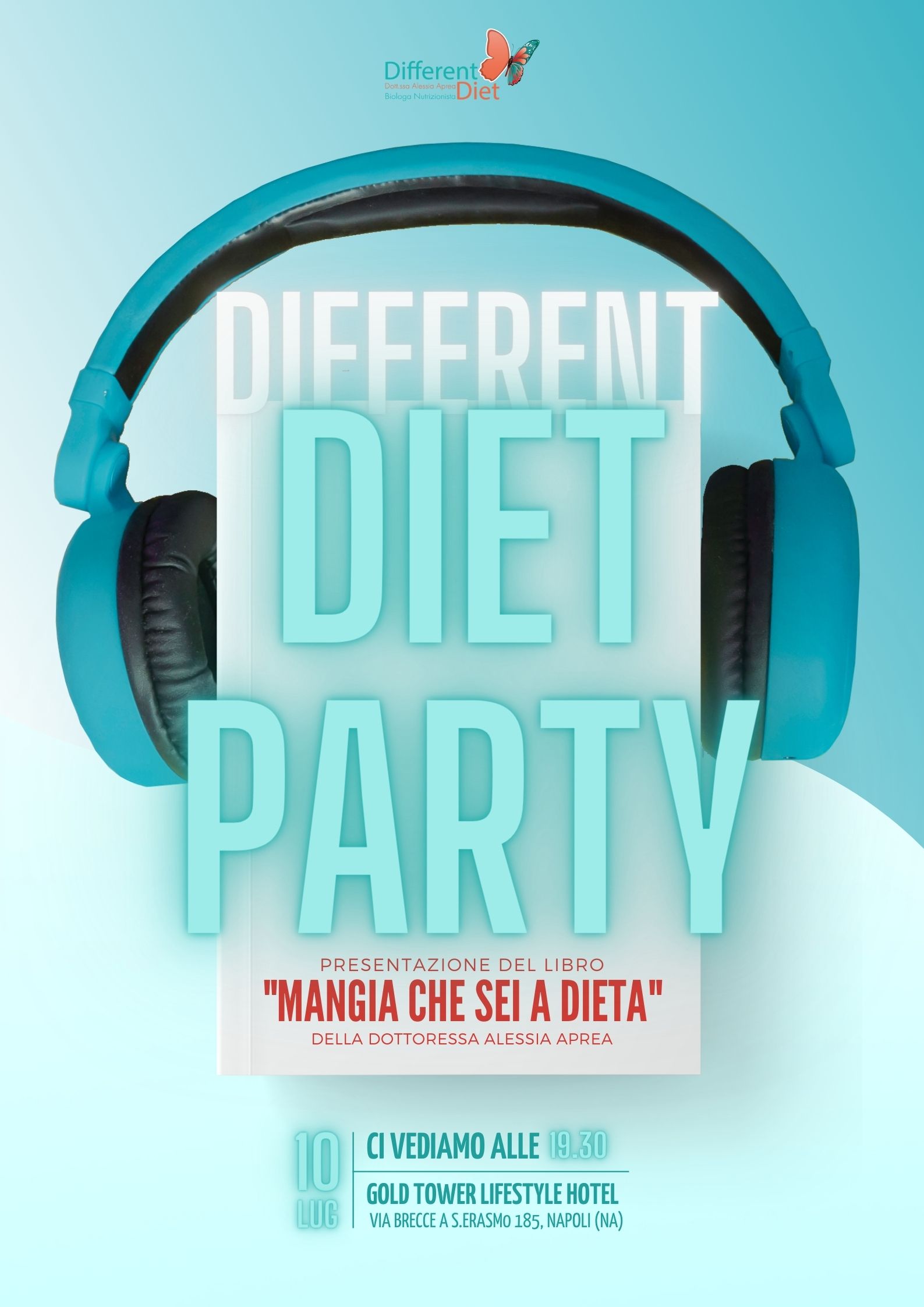 Non diete, ma sana alimentazione è il motivo del “Different Diet Party”