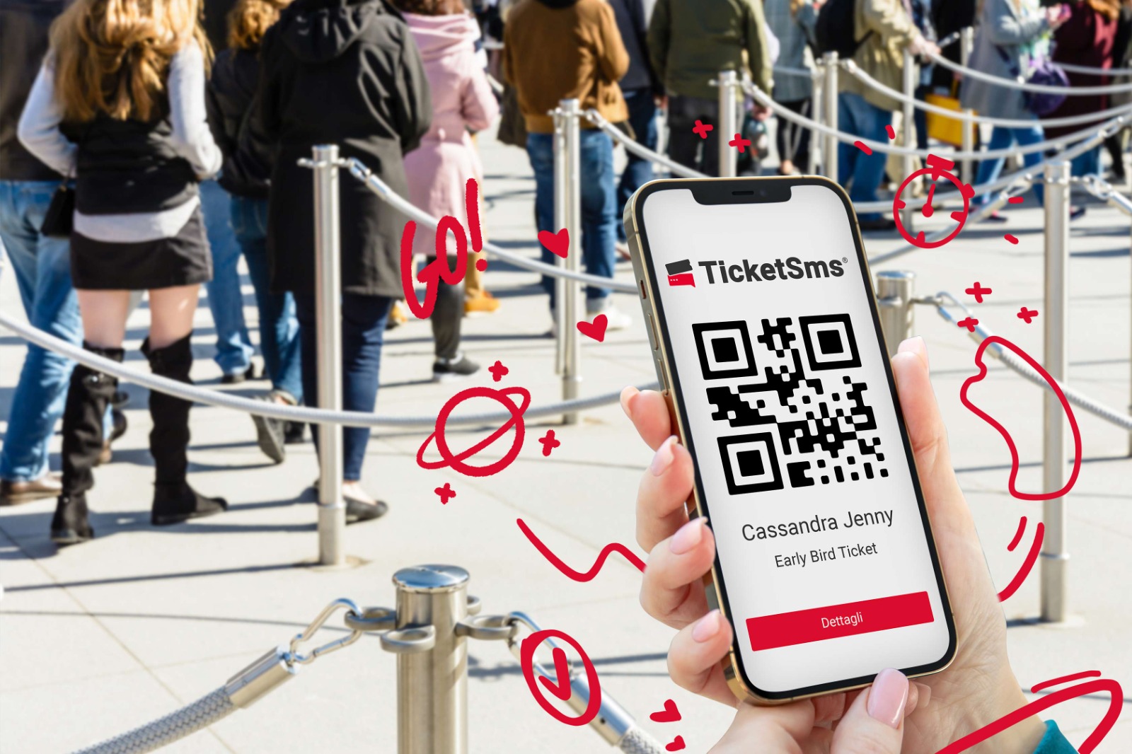 TICKETSMS CERTIFICATO PER I GRANDI EVENTI, PER LA PRIMA VOLTA IN ITALIA BASTA LA CARTA D’IDENTITÀ SCANSIONATA