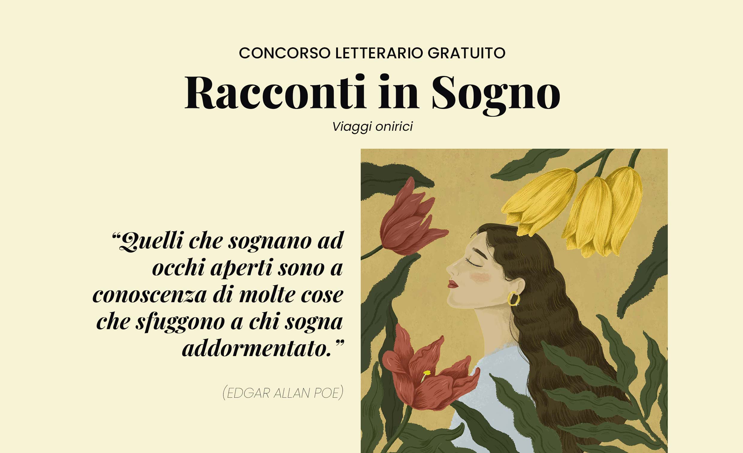 Viaggi onirici. Nasce il primo concorso letterario gratuito dedicato ai sogni