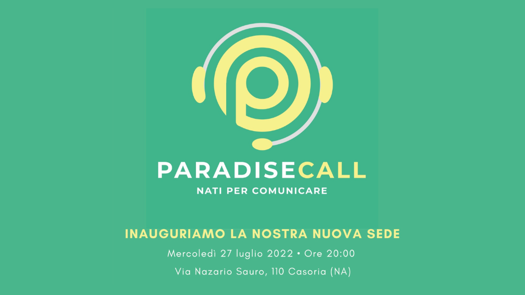 Nuova sede per Paradise Call Center: appuntamento a Casoria