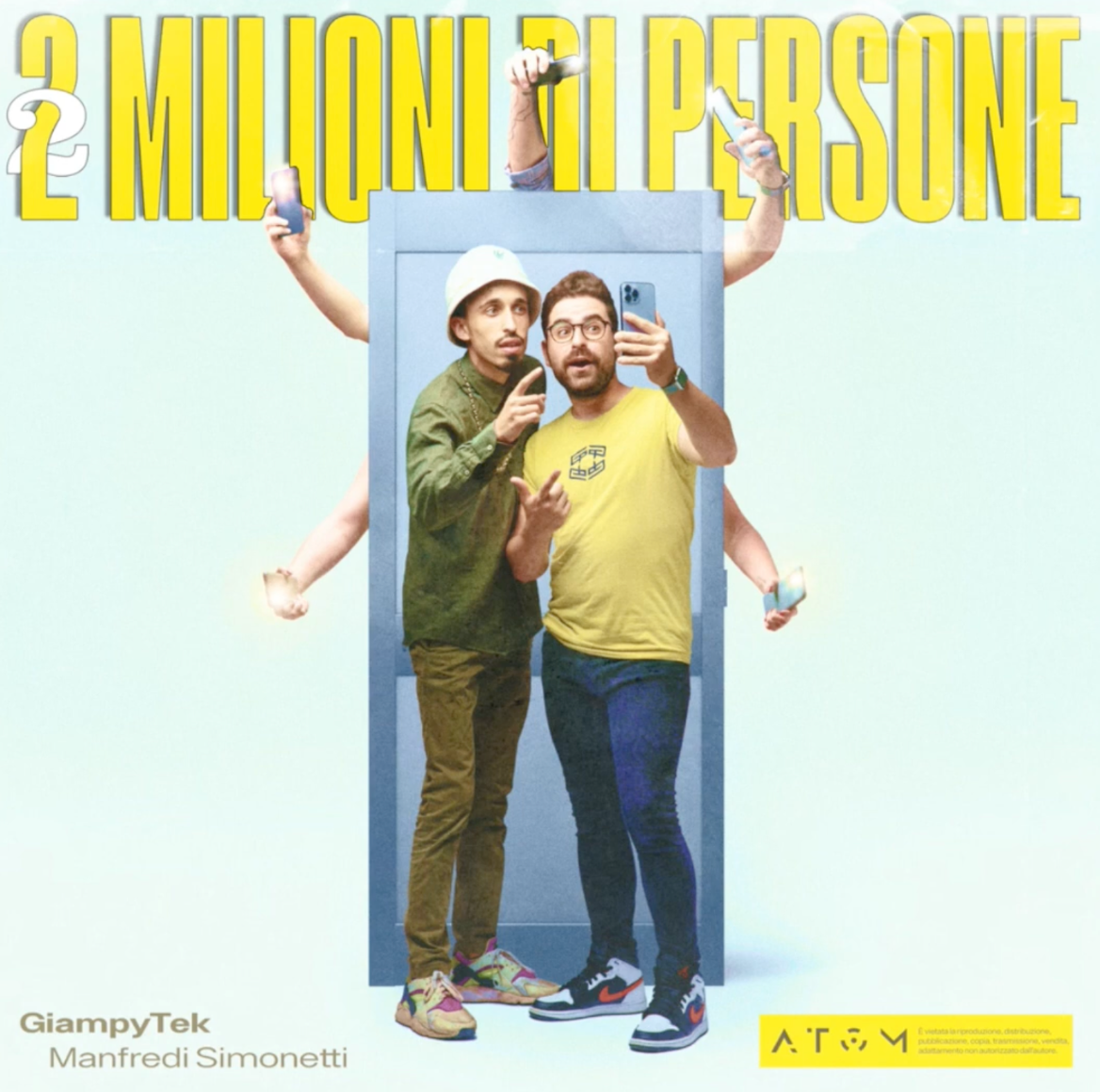 “2 MILIONI DI PERSONE” È IL NUOVO SINGOLO DI GIAMPYTEK E MANFREDI SIMONETTI