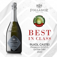 FOLLADOR PROSECCO: ARRIVA LA MEDAGLIA “BEST IN CLASS” AL THE CHAMPAGNE SPARKLING WINE WORLD CHAMPIONSHIPS 