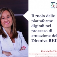 Il ruolo delle piattaforme digitali nel processo di attuazione della Direttiva RED II