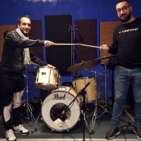 La batteria in studio di registrazione torna la masterclass con David Pecchioli