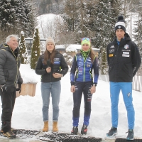 NEVE FRESCA ANCHE OGGI PER LA GF VAL CASIES. ‘NORDIC SKI’ NELLA VALLE DELLO SCI DI FONDO