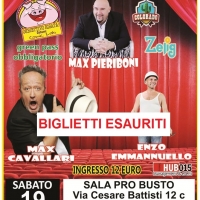 Serata Cabaret al sold out!!! Obiettivo risata il nuovo progetto...