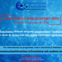 Franchising Web Academy 2022 – Webinars dedicati al franchising