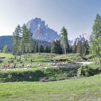 4.a Dolomites Saslong Half Marathon. Il trail running da urlo dolo...mitico!