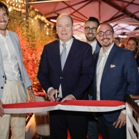 Alla presenza del Principe Alberto II un Team Italiano inaugura la Terrazza Equivoque nel Principato di Monaco