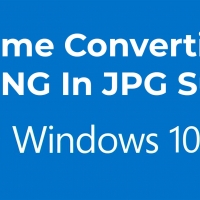 Come Convertire PNG In JPG