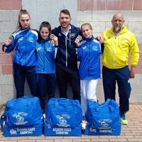 L’Accademia Karate Casentino festeggia tre ori e tre pass per i Campionati Italiani