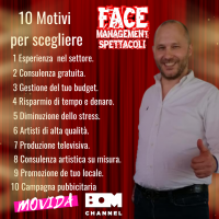 FACE MANAGEMENT SPETTACOLI IL TUO EVENTO A 360 GRADI