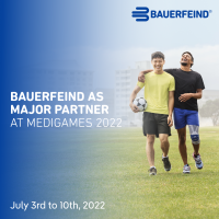 Bauerfeind major partner di Medigames 2022, i Giochi Mondiali della Medicina e della Sanità.