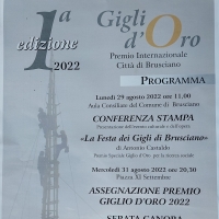 -Brusciano Debutto del “Premio Internazionale Giglio d’Oro Città di Brusciano”.  (Scritto da Antonio Castaldo)