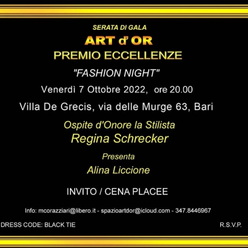 PREMIO ECCELLENZE di SPAZIO ART d'OR A BARI