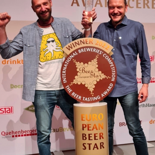 Roger Bitter di Birra 100Venti premiata a European Beer Star