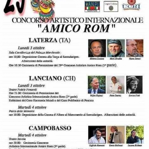 Concorso Artistico Internazionale 'Amico Rom' 2022 : alla giornalista pesarese Paola Cecchini il 1° premio per la narrativa