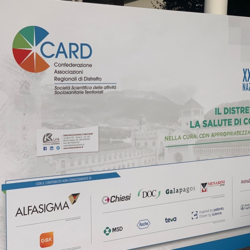 Il Distretto e (è) la salute di comunità al via il XX Congresso Nazionale Card