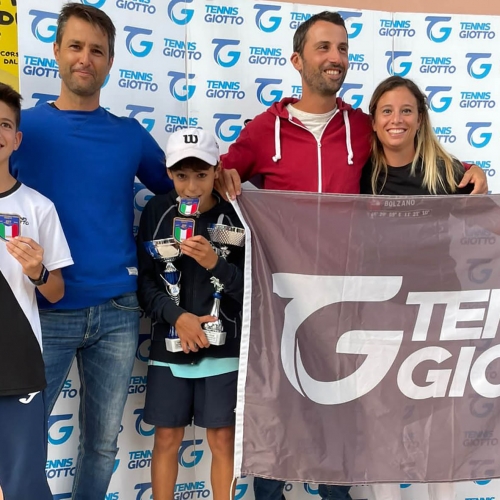 Il Tennis Giotto festeggia due titoli regionali nell’Under12