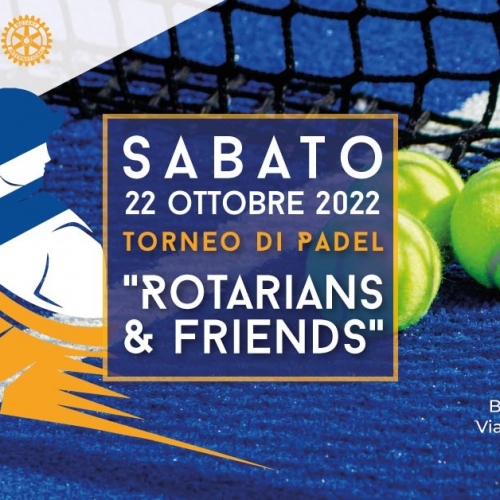   In campo per il cuore con il Rotary, il 22/10 un torneo di padel per cardioproteggere Milano