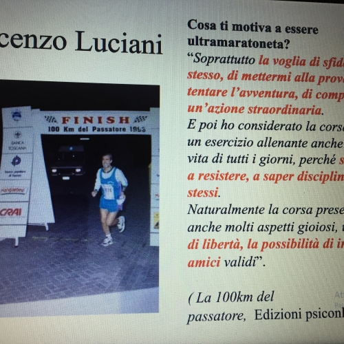 Vincenzo Luciani: Nel 1990 ho corso la mia prima 100 km del Passatore 