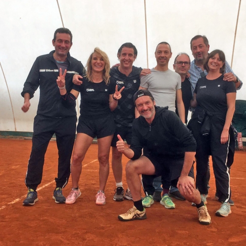 Brando Andreani del Tennis Giotto premiato per i successi con la squadra regionale