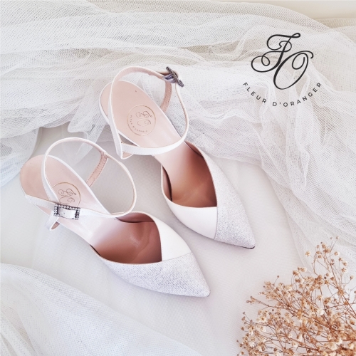 Acquista online le tue Scarpe da Sposa Fleur d'Oranger Made in Italy