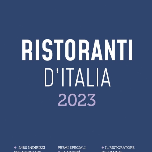 Ristoranti D'Italia 2023 - torna la guida del Gambero Rosso