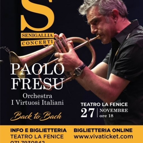 Paolo Fresu e la sua tromba a 'SENIGALLIA CONCERTI' 