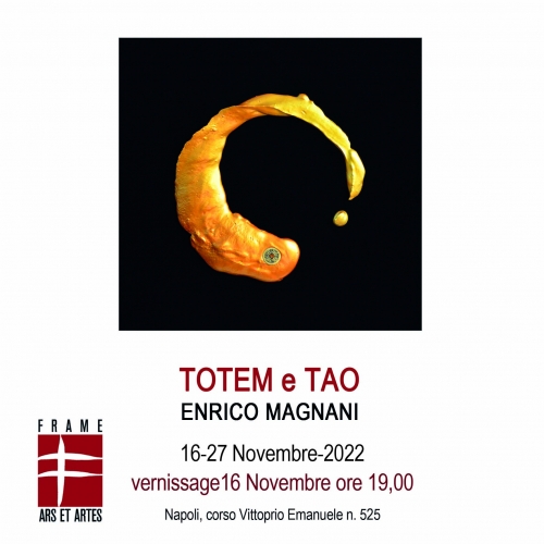 TOTEM E TAO di Enrico Magnani il 16 novembre a Frame Ars Artes, Napoli