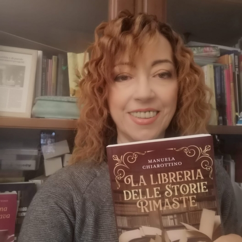 MANUELA CHIAROTTINO, LA SUA LIBRERIA DELLE STORIE RIMASTE E PRESTO L’USCITA DI UN NUOVO LIBRO