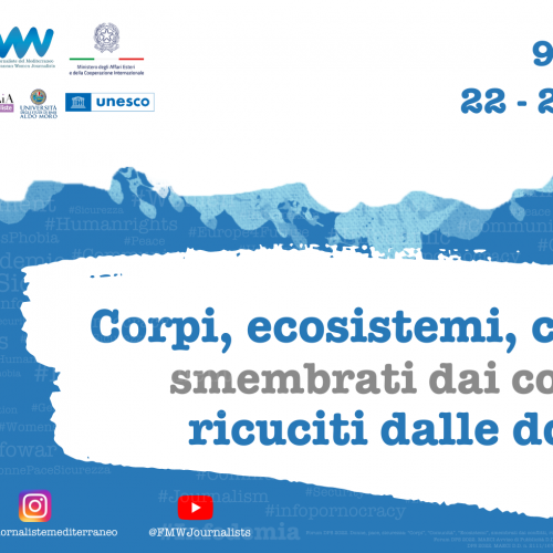 Forum delle Giornaliste del Mediterraneo, la settima edizione da voce alle donne costruttrici di pace