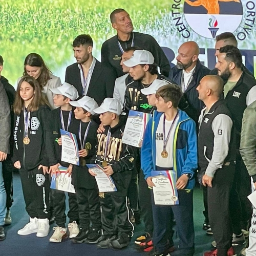 Team Luciano, premiati a Roma i 13 atleti vincitori dei Campionati nazionali Libertas