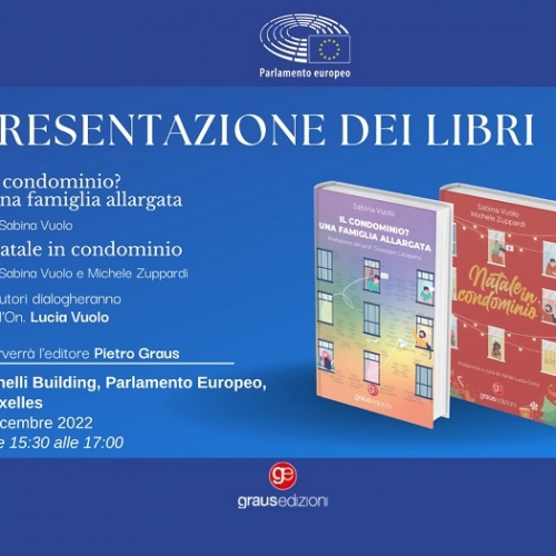 Graus Edizioni a Bruxelles: i libri di Sabina Vuolo e Michele Zuppardi