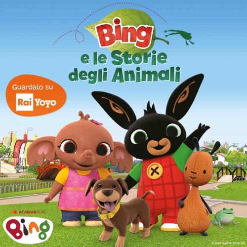 PER LA PRIMA VOLTA IN TELEVISIONE 'BING E LE STORIE DEGLI ANIMALI'