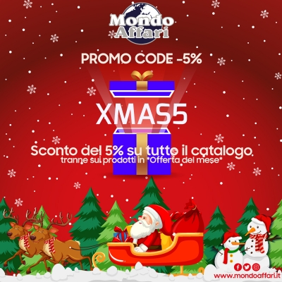 Il Natale è alle porte. Per te un codice sconto del 5% sull'elettronica ricondizionata.